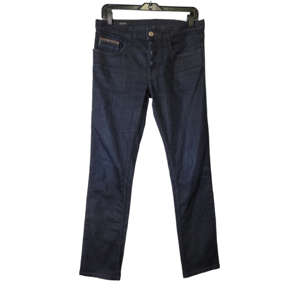Gucci Women's Skinny Jeans - Dark Indigo